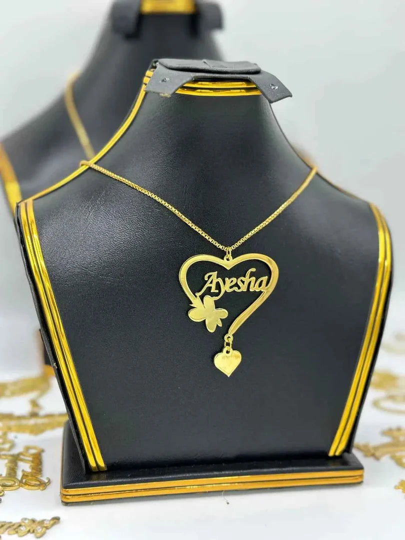 Heart Name Necklace