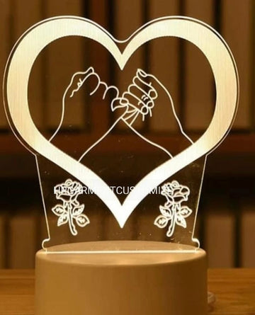 Personalized Forgive Me LED Lamp