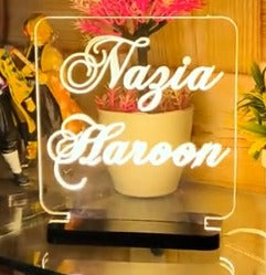Personalized Acrylic Name Sign | Home Decor & Gift