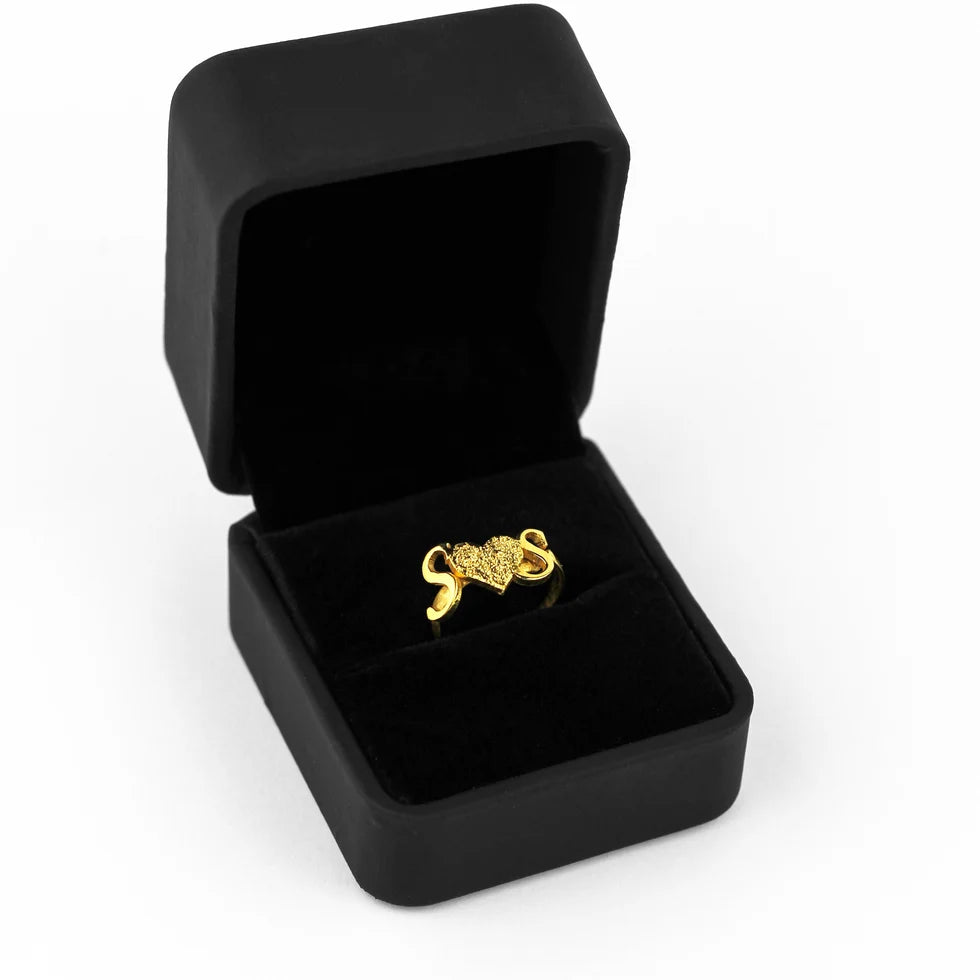 BUTTERFLY HEART COUPLE NAME NECKLACE